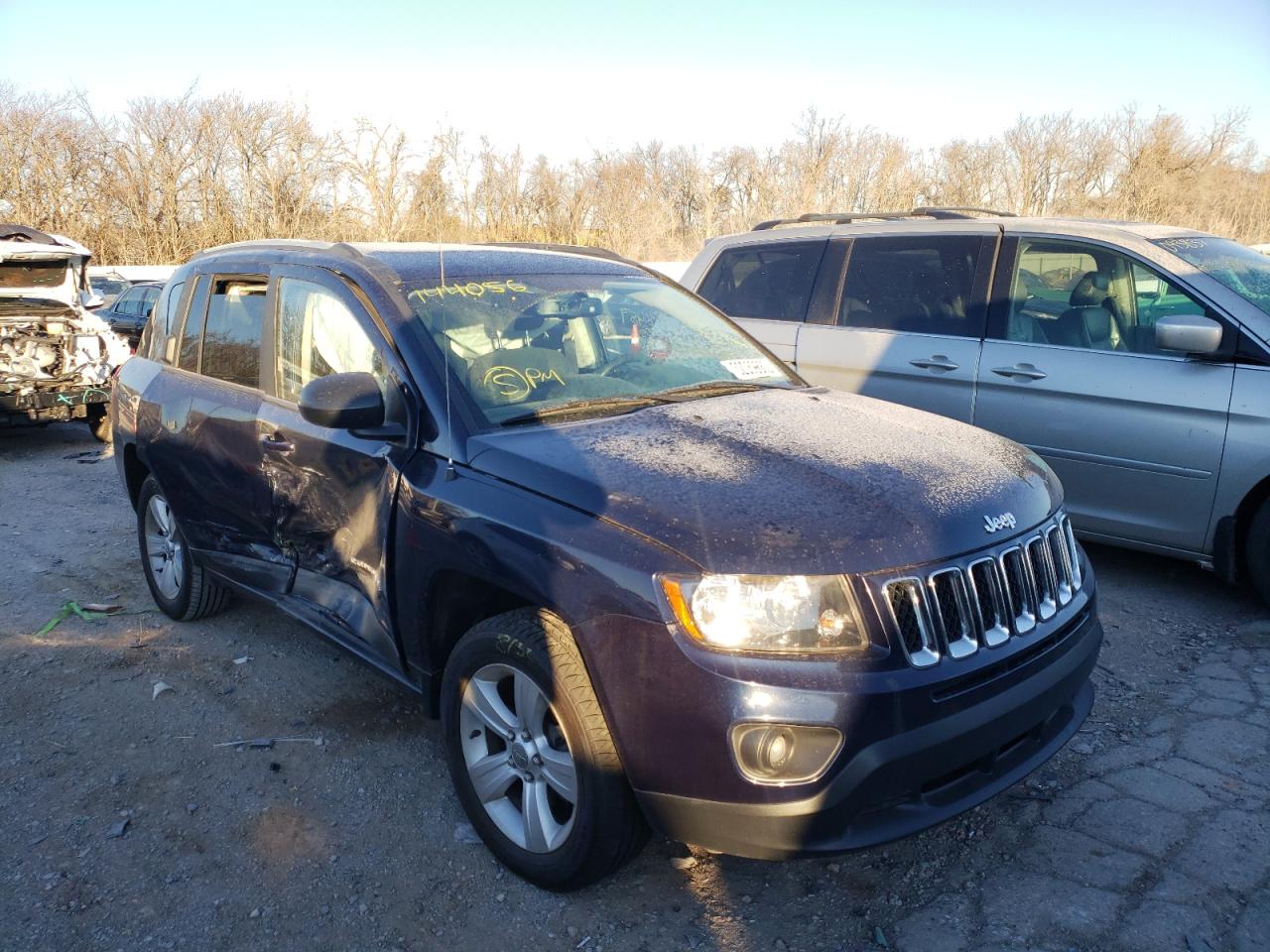 JEEP COMPASS SP 2017 with VIN 1C4NJDBB3HD144056 - Photo from auction