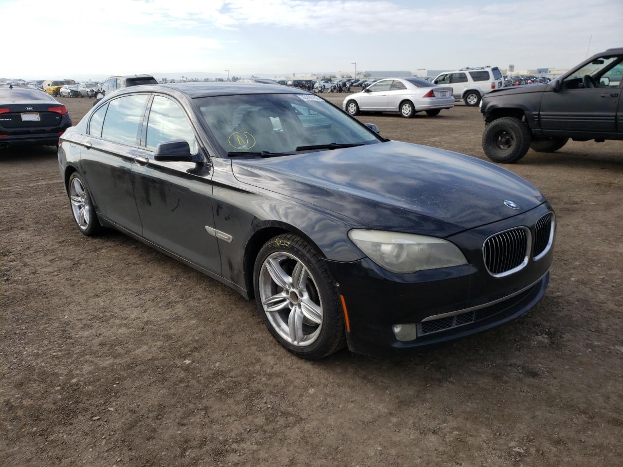BMW 750 LI 2009 with VIN WBAKB83599CY61307 - Photo from auction