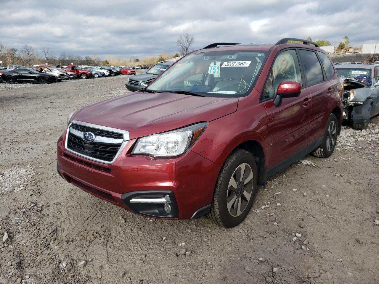 Photo 2 from auction – 2018 SUBARU FORESTER 2 with VIN JF2SJAGC5JH556806
