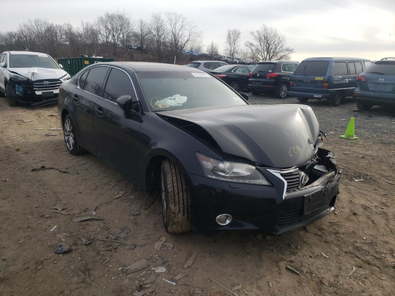 LEXUS GS 350 2013 with VIN JTHCE1BL2D5012248 - Photo from auction