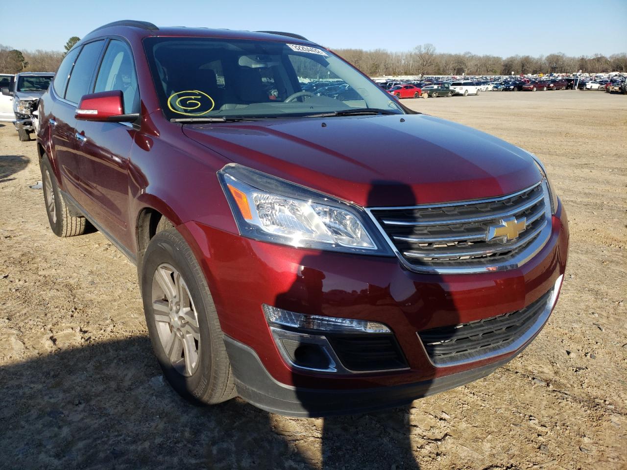 CHEVROLET TRAVERSE L 2017 with VIN 1GNKRGKD9HJ325377 - Photo from auction