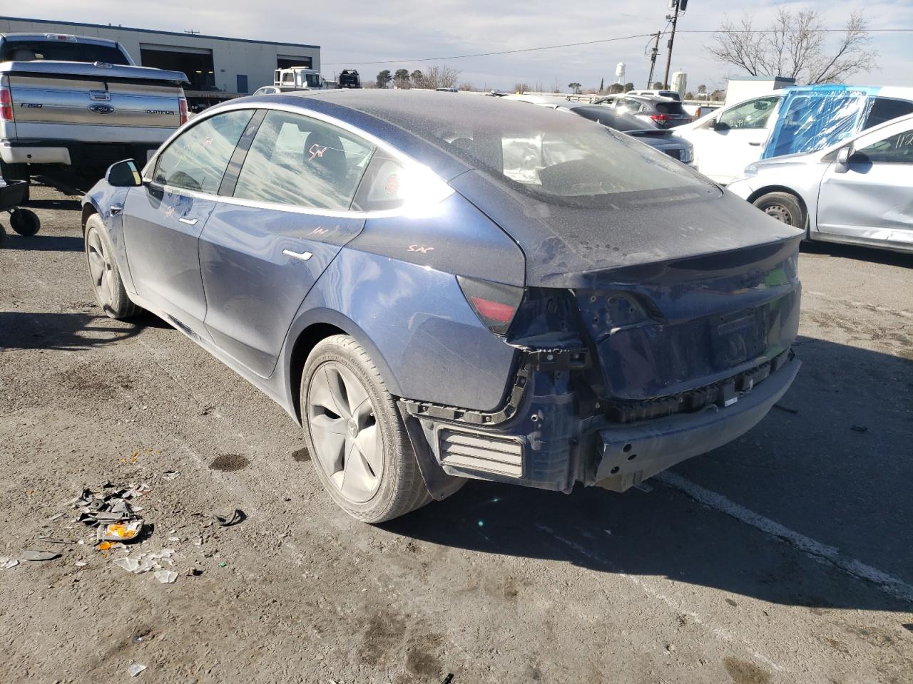 Photo 3 from auction – 2018 TESLA MODEL 3 with VIN 5YJ3E1EA3JF027735