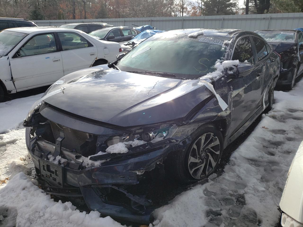 Photo 2 from auction – 2017 HONDA CIVIC EX with VIN 19XFC2F73HE226960