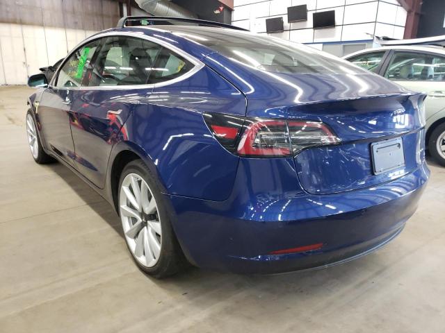 Photo 3 from auction – 2020 TESLA MODEL 3 with VIN 5YJ3E1EB6LF787539