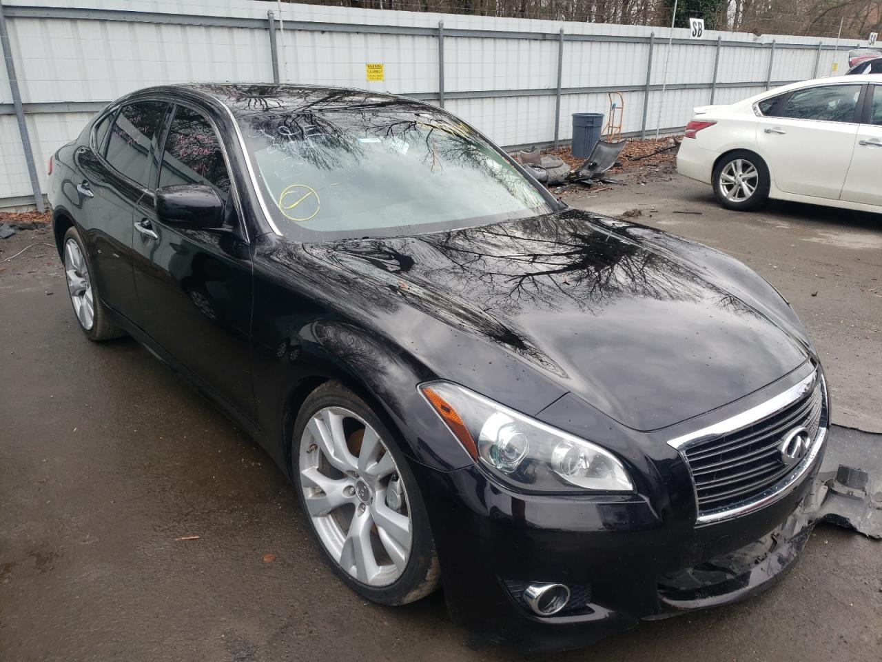 INFINITI M37 2012 with VIN JN1BY1AP1CM333469 - Photo from auction