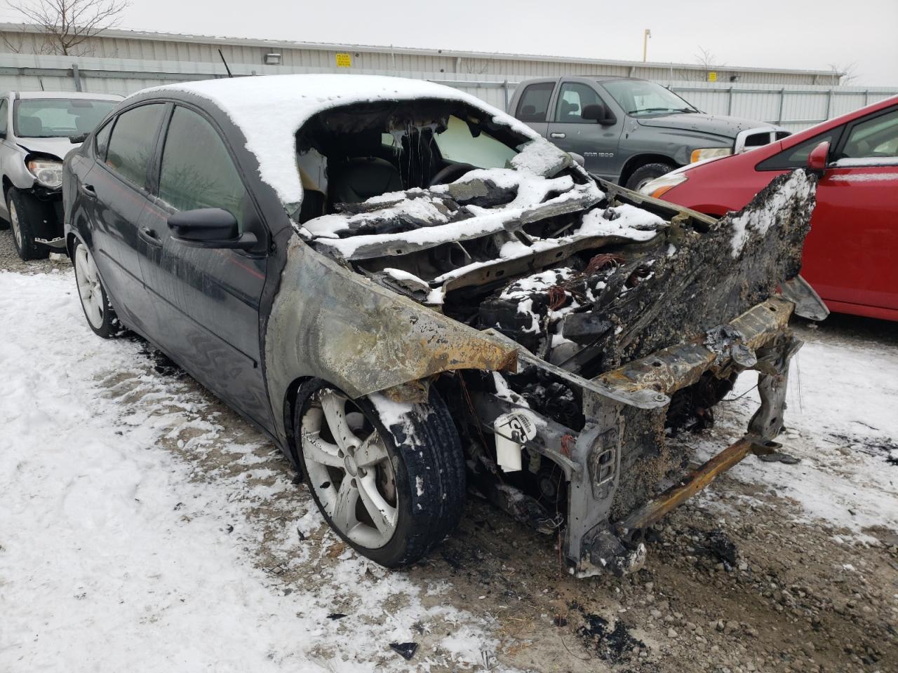 DODGE DART GT 2014 with VIN 1C3CDFEB9ED702515 - Photo from auction