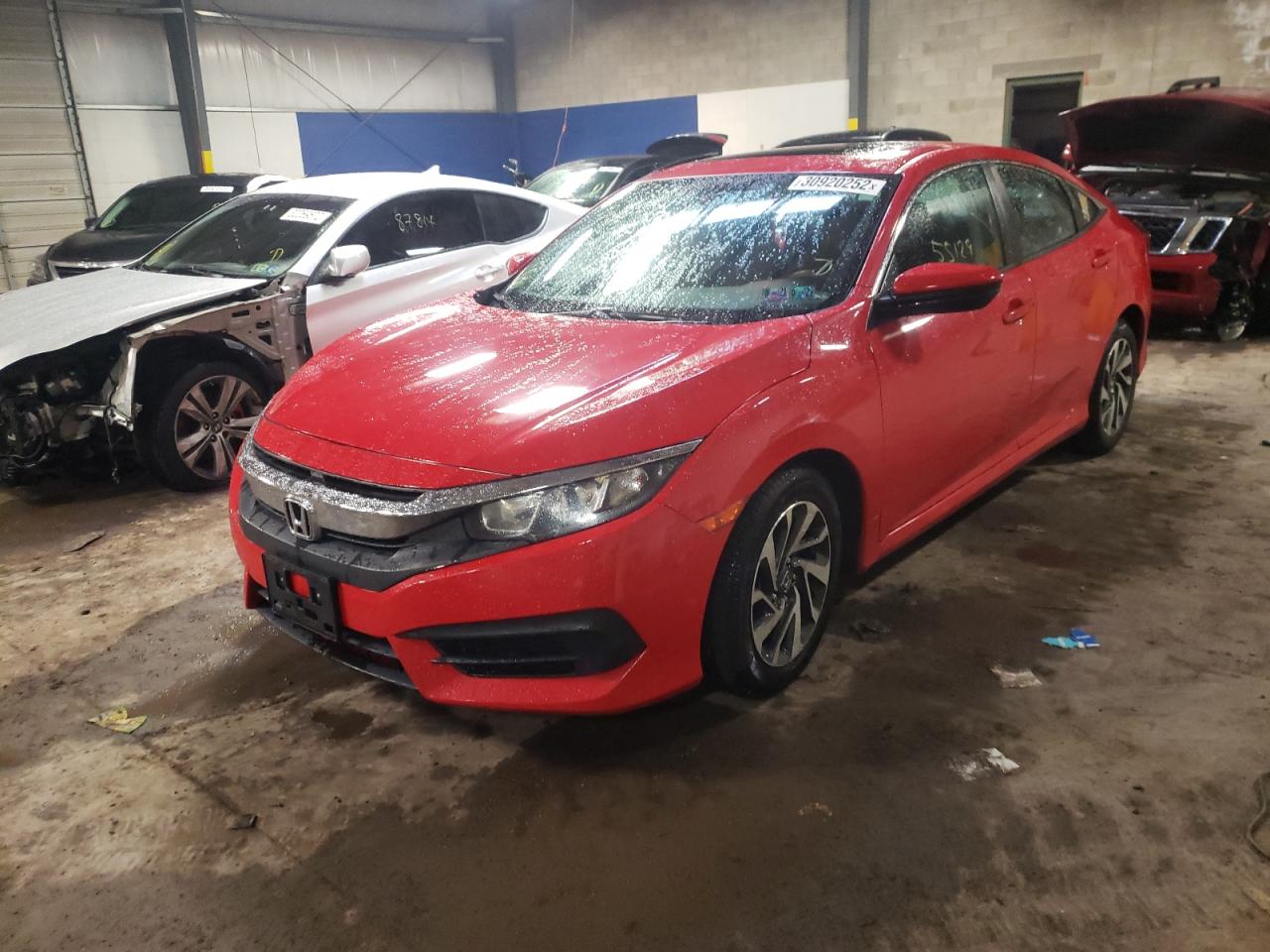 Photo 2 from auction – 2017 HONDA CIVIC EX with VIN 2HGFC2F77HH533957