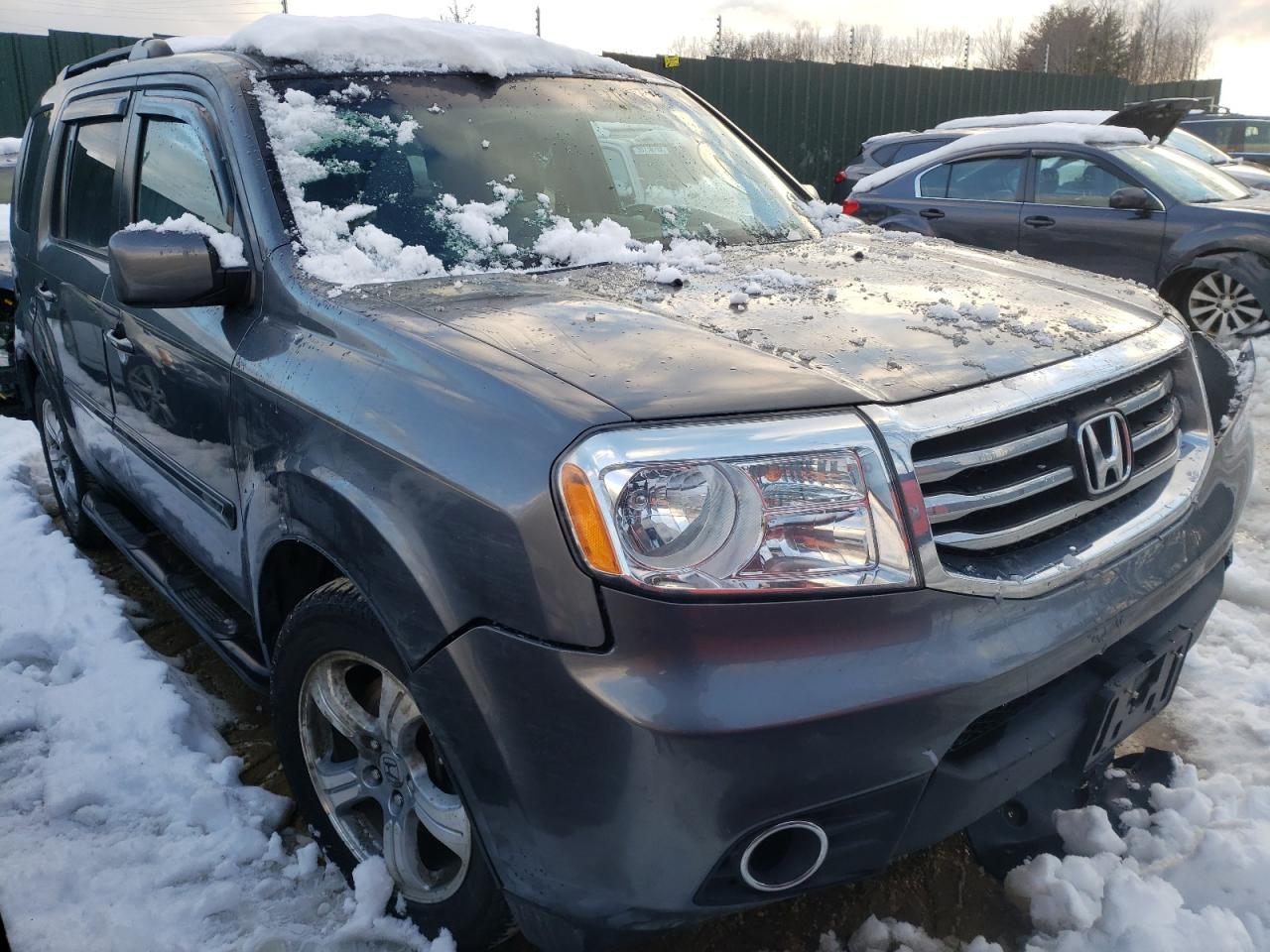 HONDA PILOT EXL 2012 with VIN 5FNYF4H50CB047317 - Photo from auction