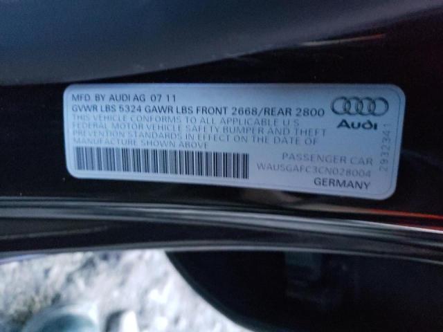 Photo 10 from auction – 2012 AUDI A7 PRESTIG with VIN WAUSGAFC3CN028004