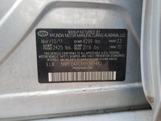 Photo 10 from auction – 2011 HYUNDAI SONATA with VIN 5NPEC4ACXBH262482
