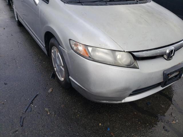 Photo 9 from auction – 2008 HONDA CIVIC HYBR with VIN JHMFA36278S018558