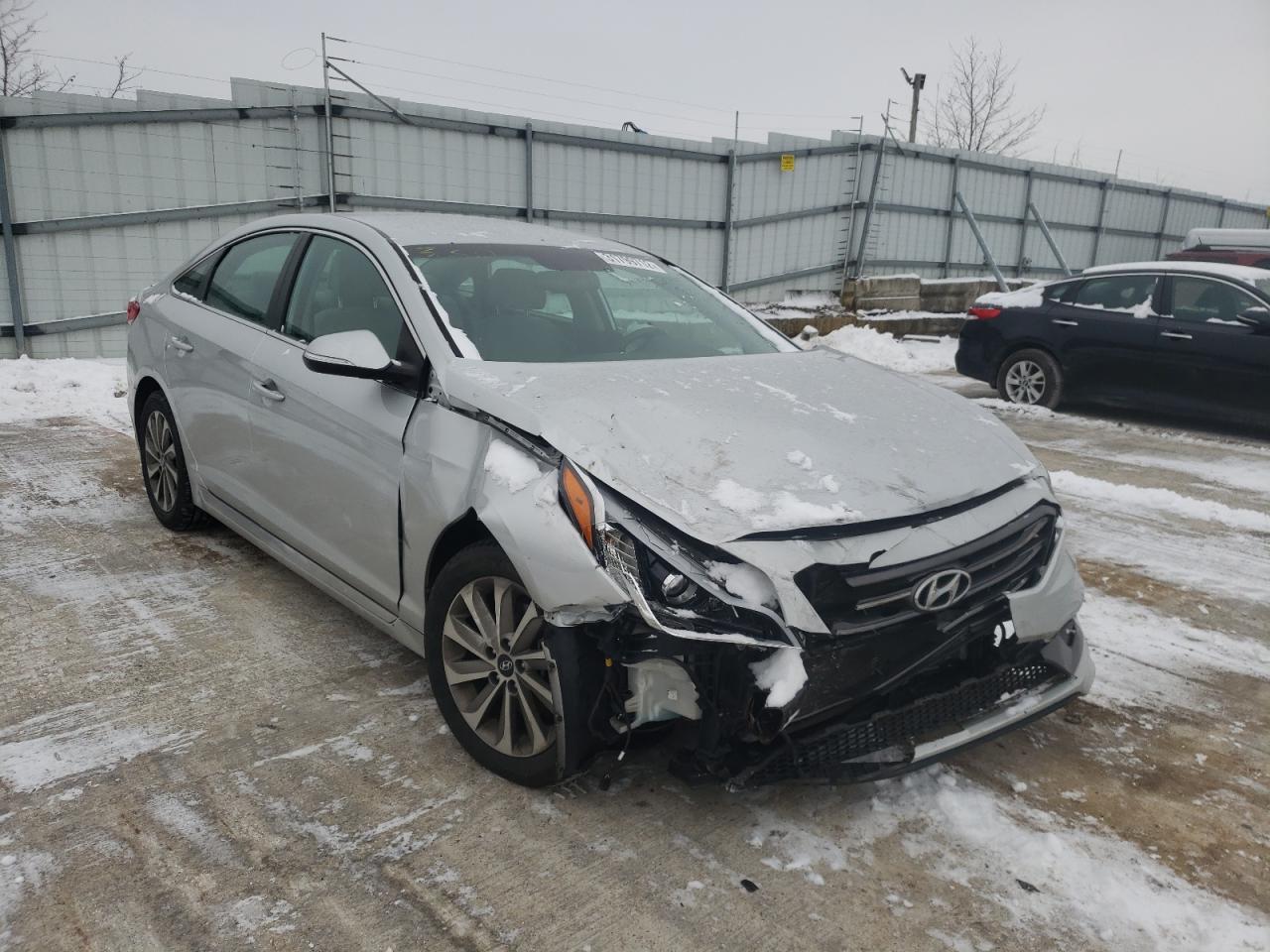 HYUNDAI SONATA SPO 2016 with VIN 5NPE34AF6GH368705 - Photo from auction