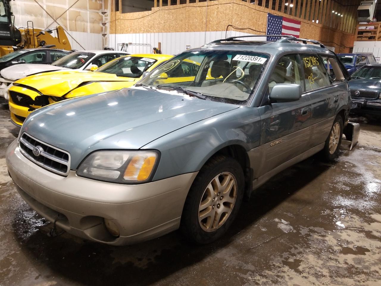 Photo 2 from auction – 2001 SUBARU LEGACY OUT with VIN 4S3BH686417657681