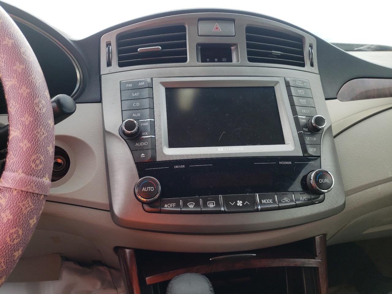 Photo 9 from auction – 2011 TOYOTA AVALON BAS with VIN 4T1BK3DB3BU437238