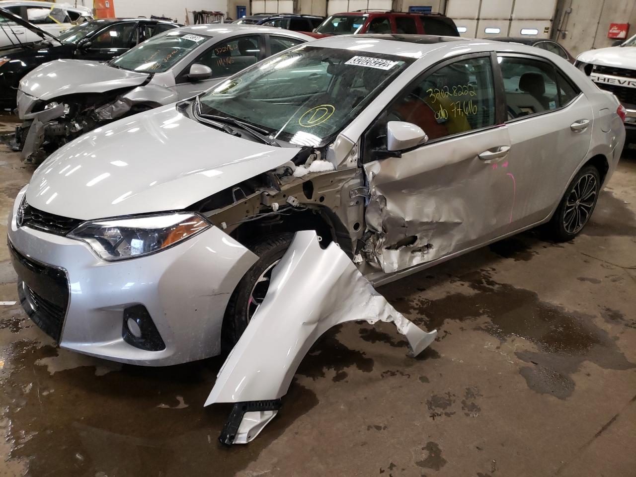Photo 9 from auction – 2015 TOYOTA COROLLA L with VIN 5YFBURHE2FP201012