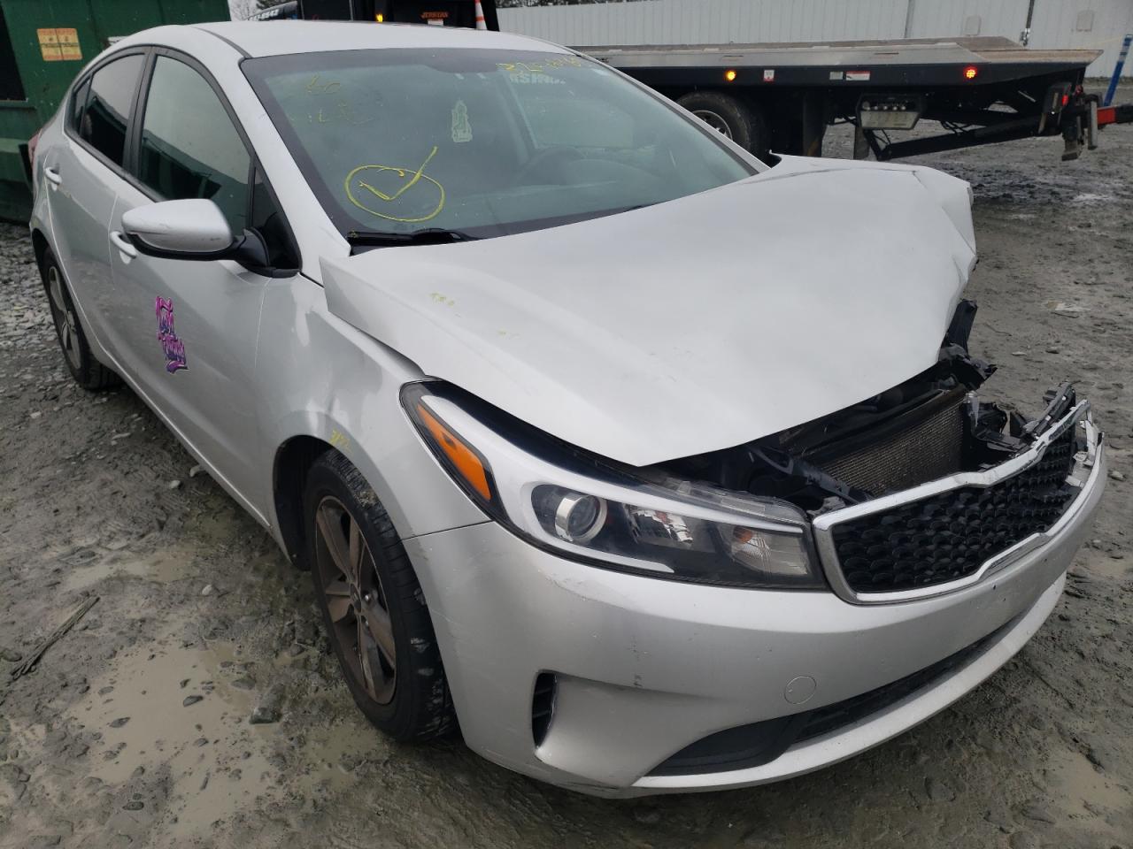 KIA FORTE LX 2018 with VIN 3KPFL4A72JE211648 - Photo from auction