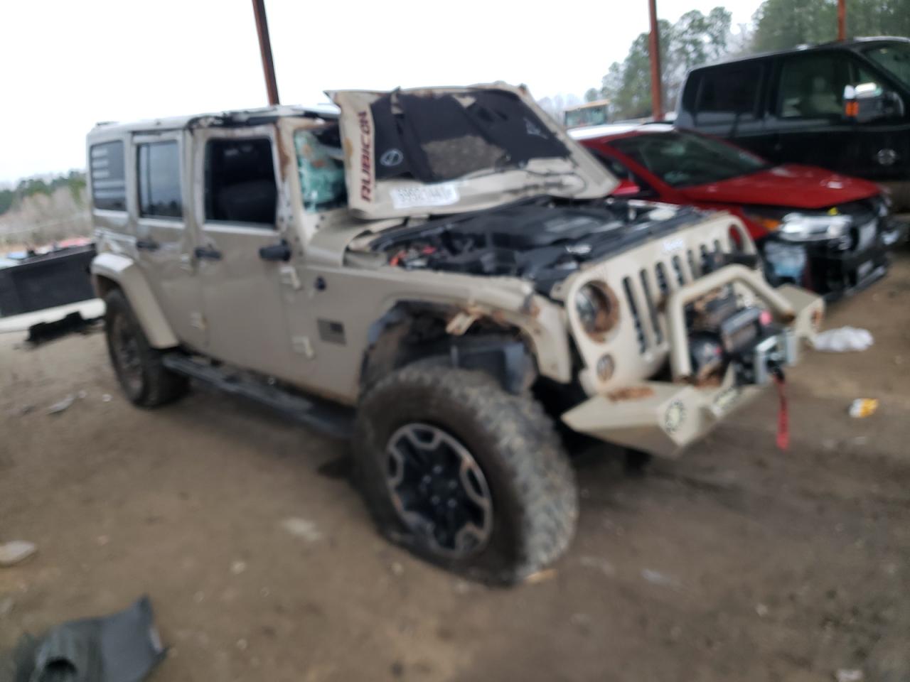 JEEP WRANGLER U 2016 with VIN 1C4HJWFG9GL275124 - Photo from auction