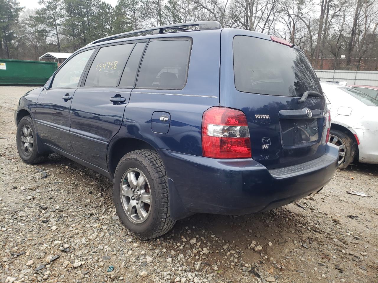 Photo 3 from auction – 2005 TOYOTA HIGHLANDER with VIN JTEDP21A250048179