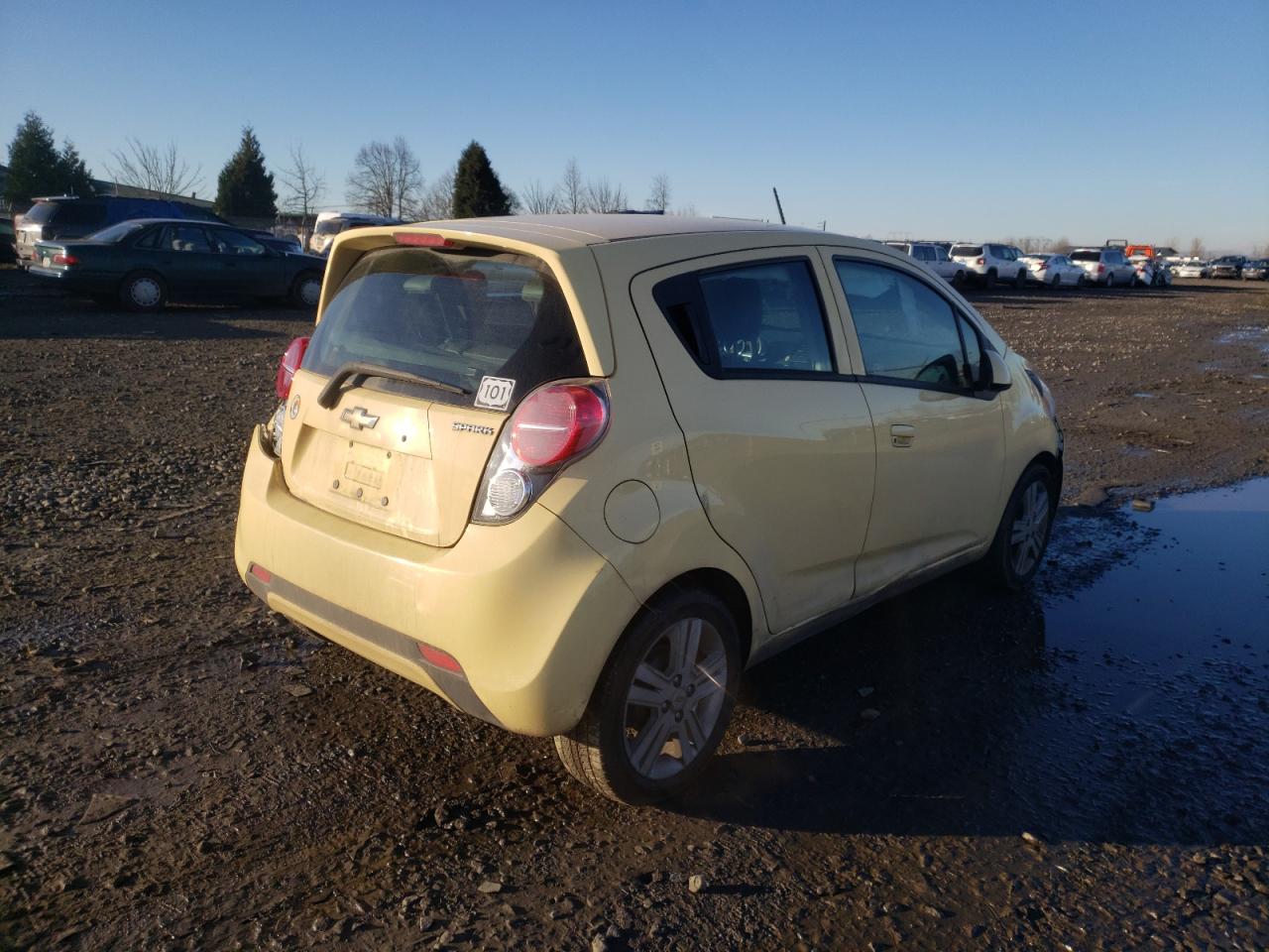 Photo 4 from auction – 2014 CHEVROLET SPARK LS with VIN KL8CB6S91EC585143