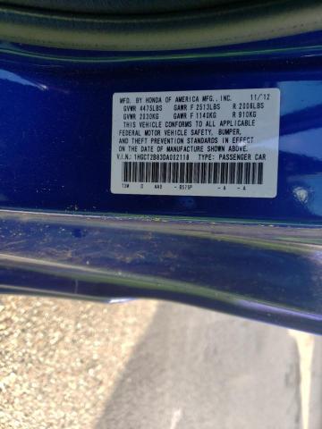 Photo 10 from auction – 2013 HONDA ACCORD with VIN 1HGCT2B83DA002118