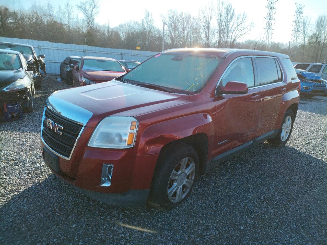 Photo 2 from auction – 2015 GMC TERRAIN SL with VIN 2GKALMEK1F6146991