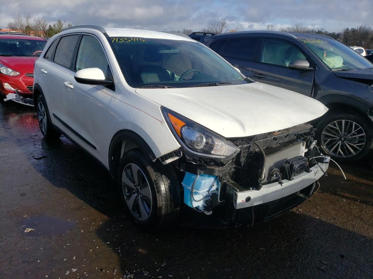 KIA NIRO FE 2019 with VIN KNDCB3LC9K5264287 - Photo from auction