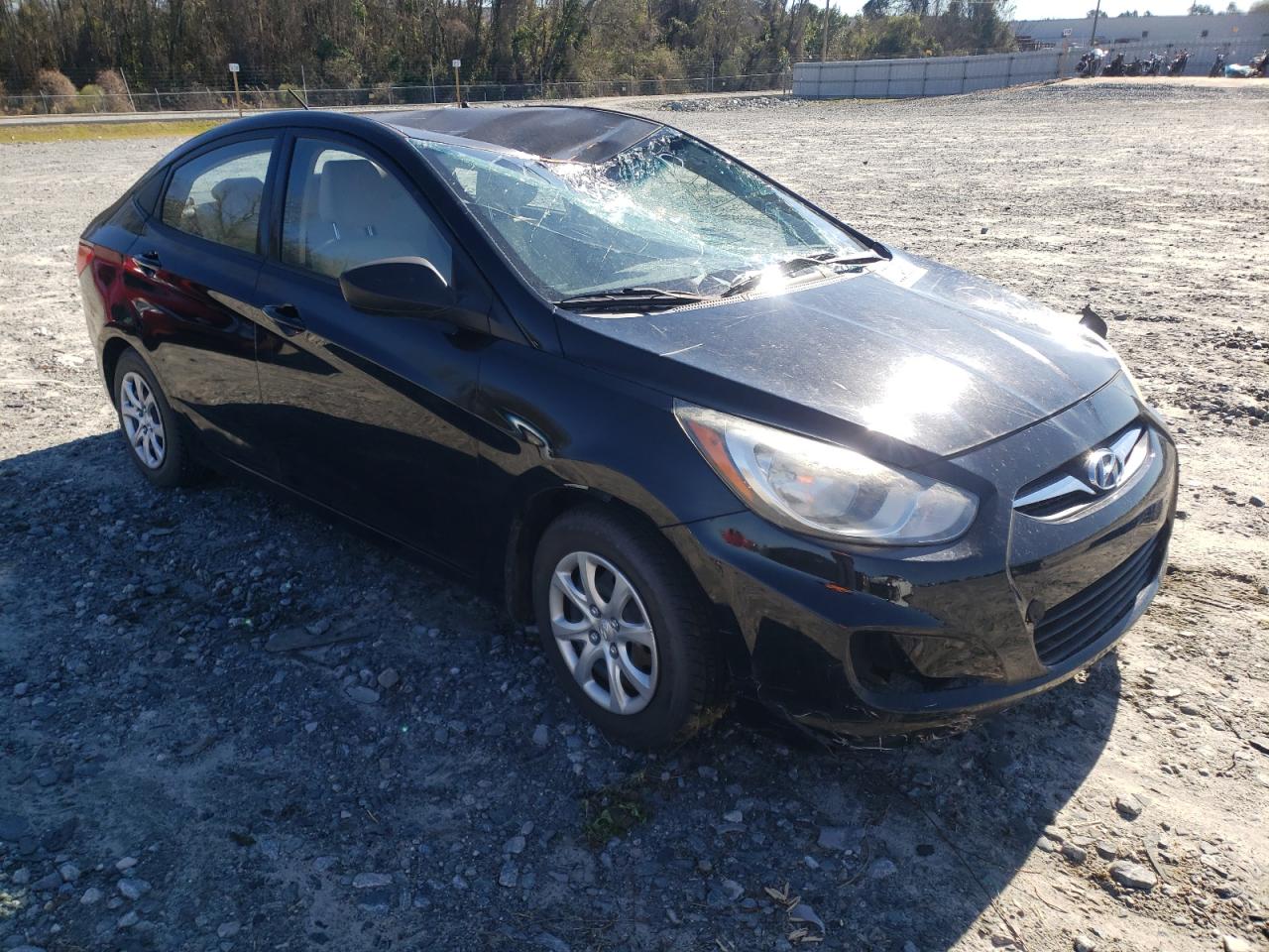 HYUNDAI ACCENT GLS 2013 with VIN KMHCT4AE8DU365350 - Photo from auction