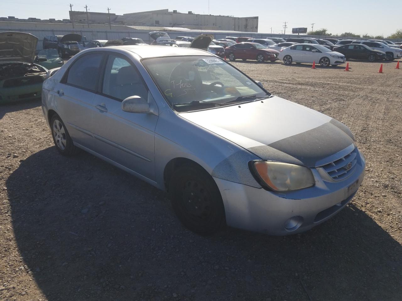 KIA SPECTRA LX 2006 with VIN KNAFE121765303454 - Photo from auction