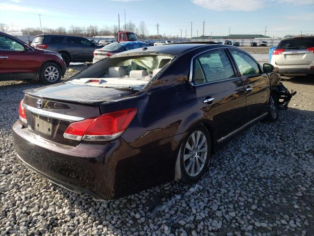 Photo 4 from auction – 2011 TOYOTA AVALON BAS with VIN 4T1BK3DB5BU423096
