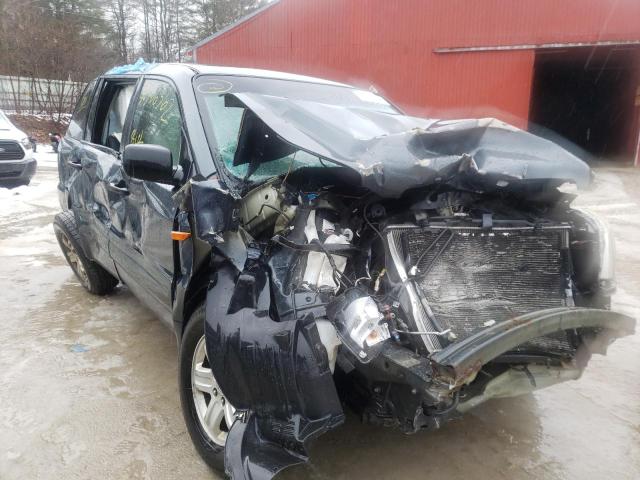 HONDA PILOT LX 2006 with VIN 2HKYF18166H525757 - Photo from auction