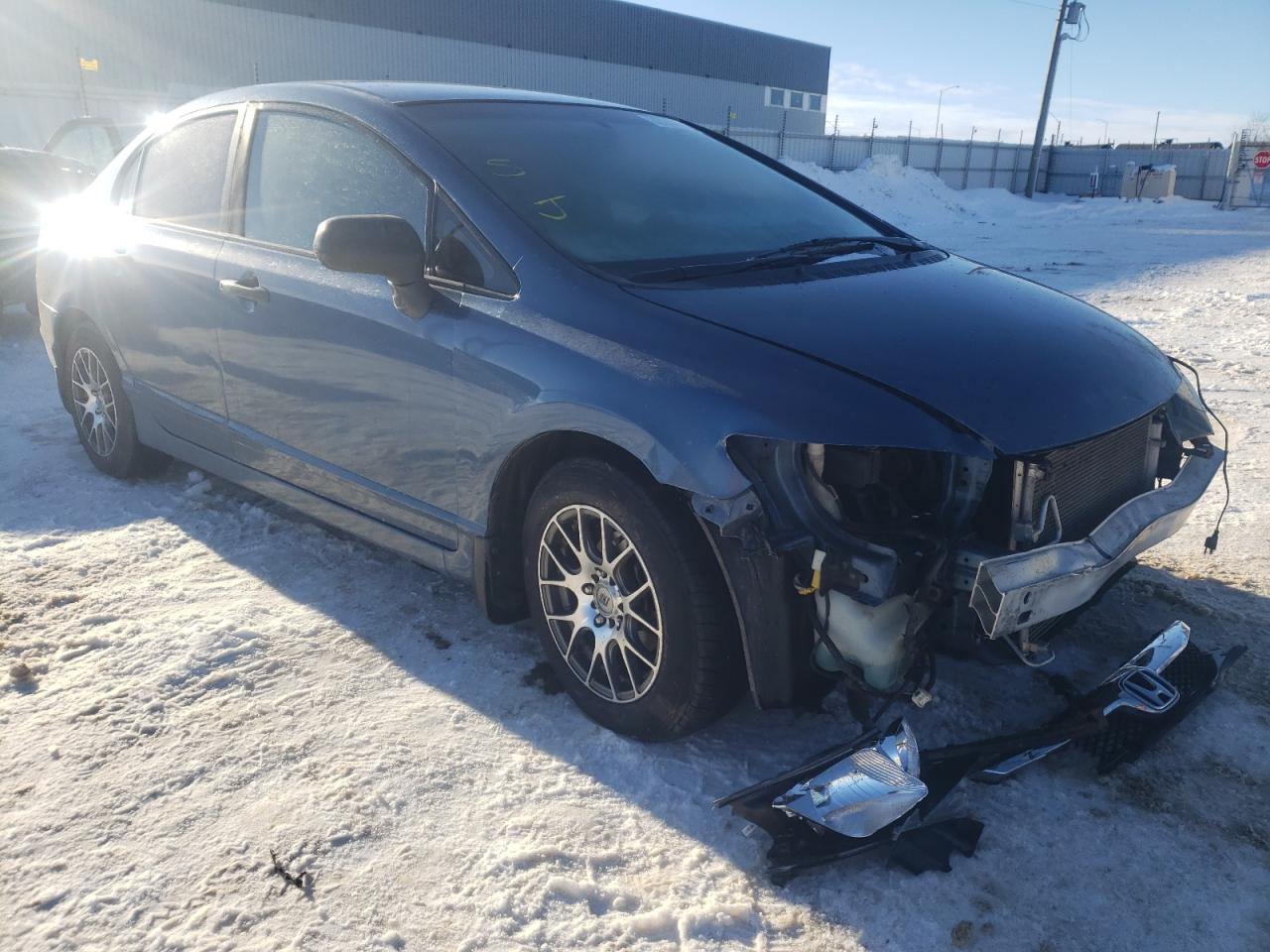 HONDA CIVIC DX 2010 with VIN 2HGFA1F22AH034784 - Photo from auction
