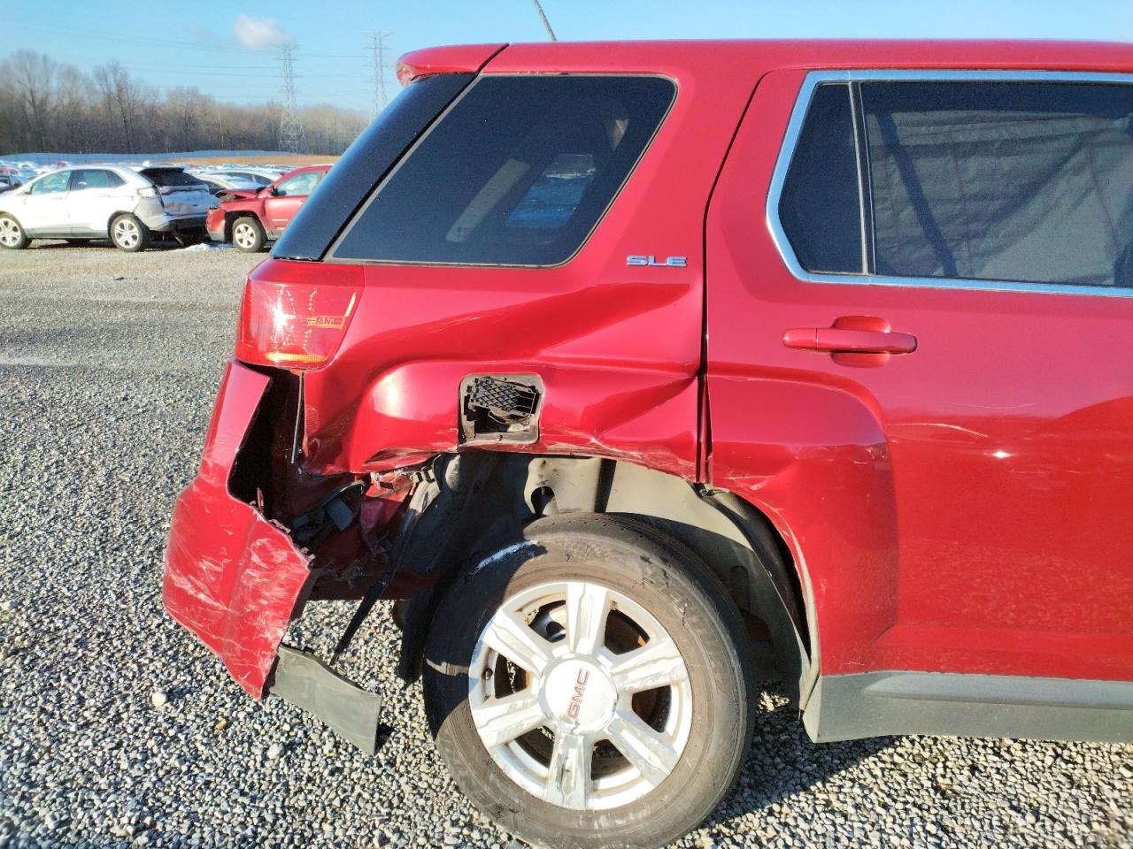 Photo 9 from auction – 2015 GMC TERRAIN SL with VIN 2GKALMEK1F6146991