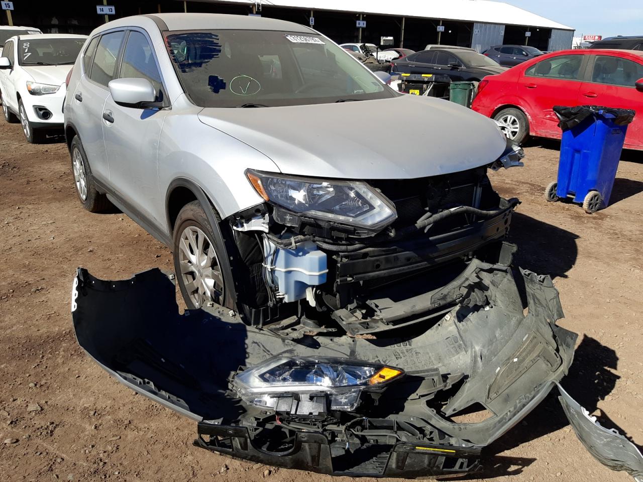 Photo 1 from auction – 2017 NISSAN ROGUE S with VIN KNMAT2MT5HP544380