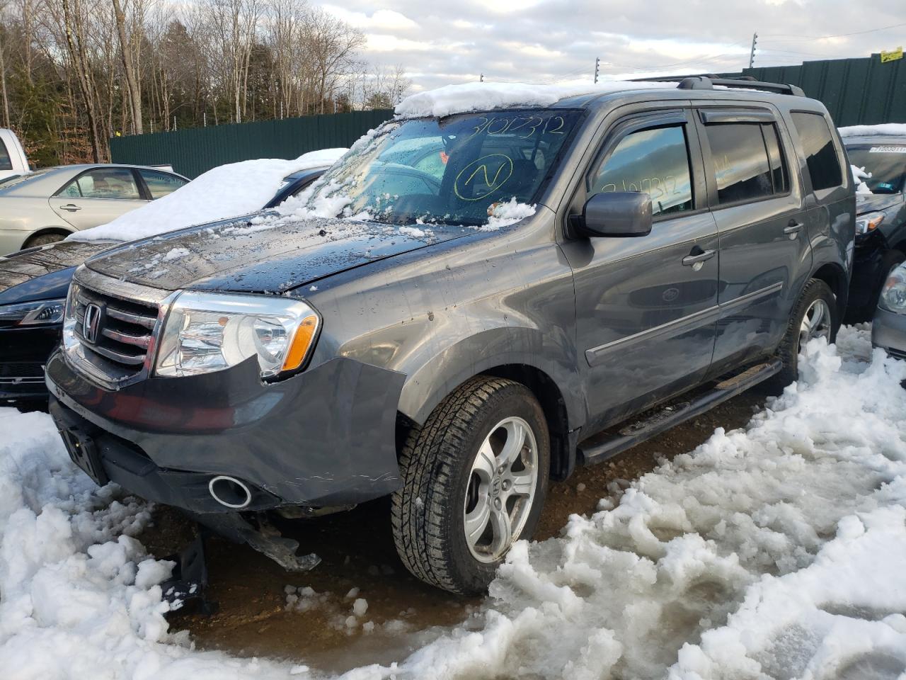 Photo 2 from auction – 2012 HONDA PILOT EXL with VIN 5FNYF4H50CB047317