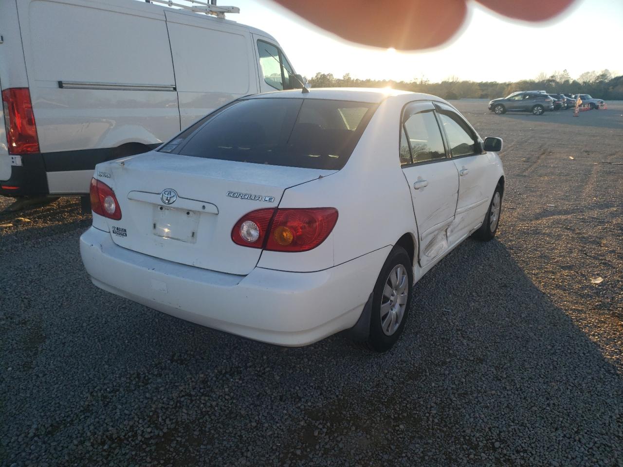 Photo 4 from auction – 2003 TOYOTA COROLLA CE with VIN 1NXBR32EX3Z150327