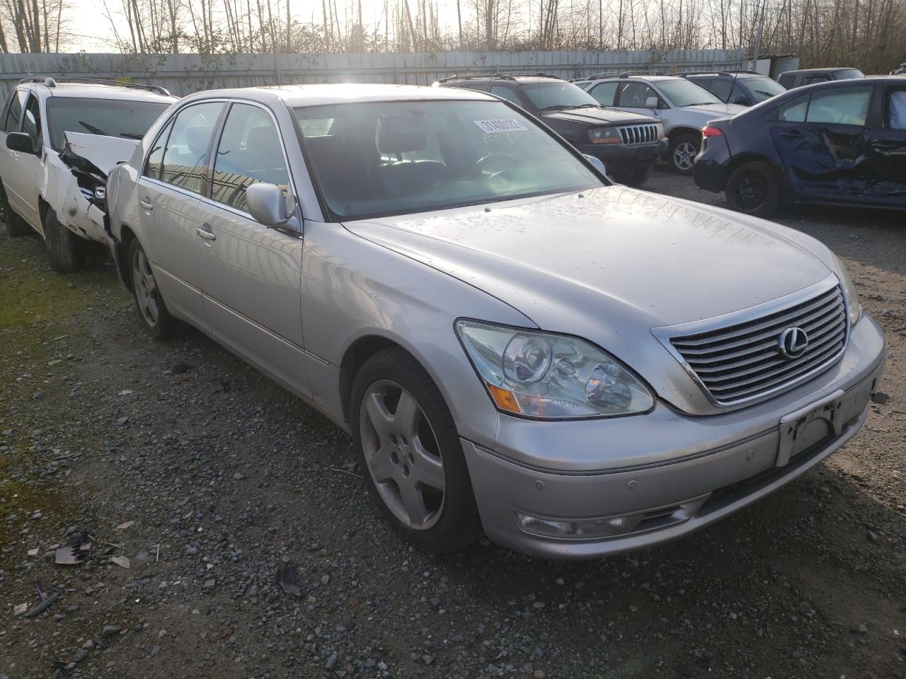LEXUS LS 430 2005 with VIN JTHBN36F055002900 - Photo from auction