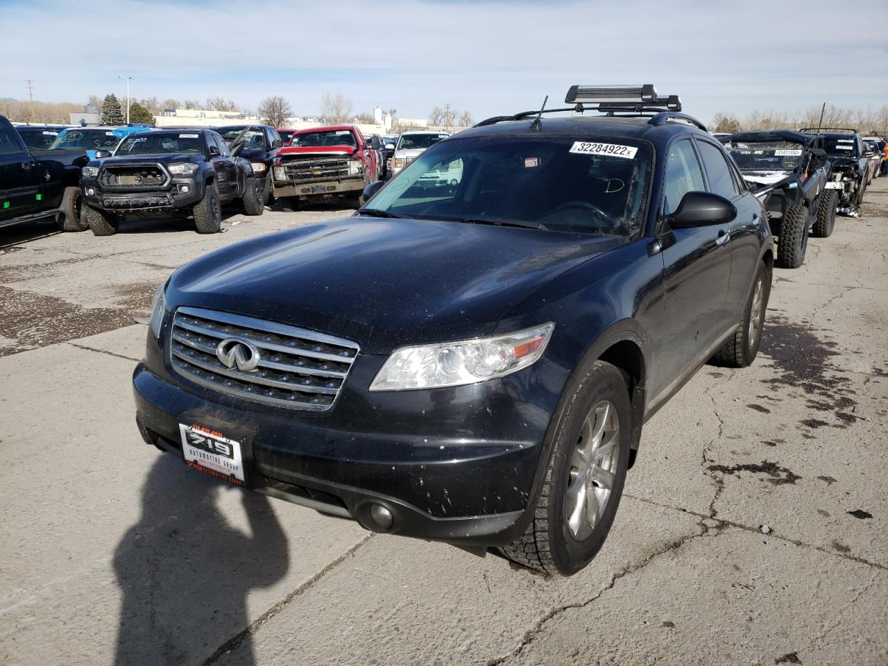 Photo 2 from auction – 2008 INFINITI FX35 with VIN JNRAS08W58X206330