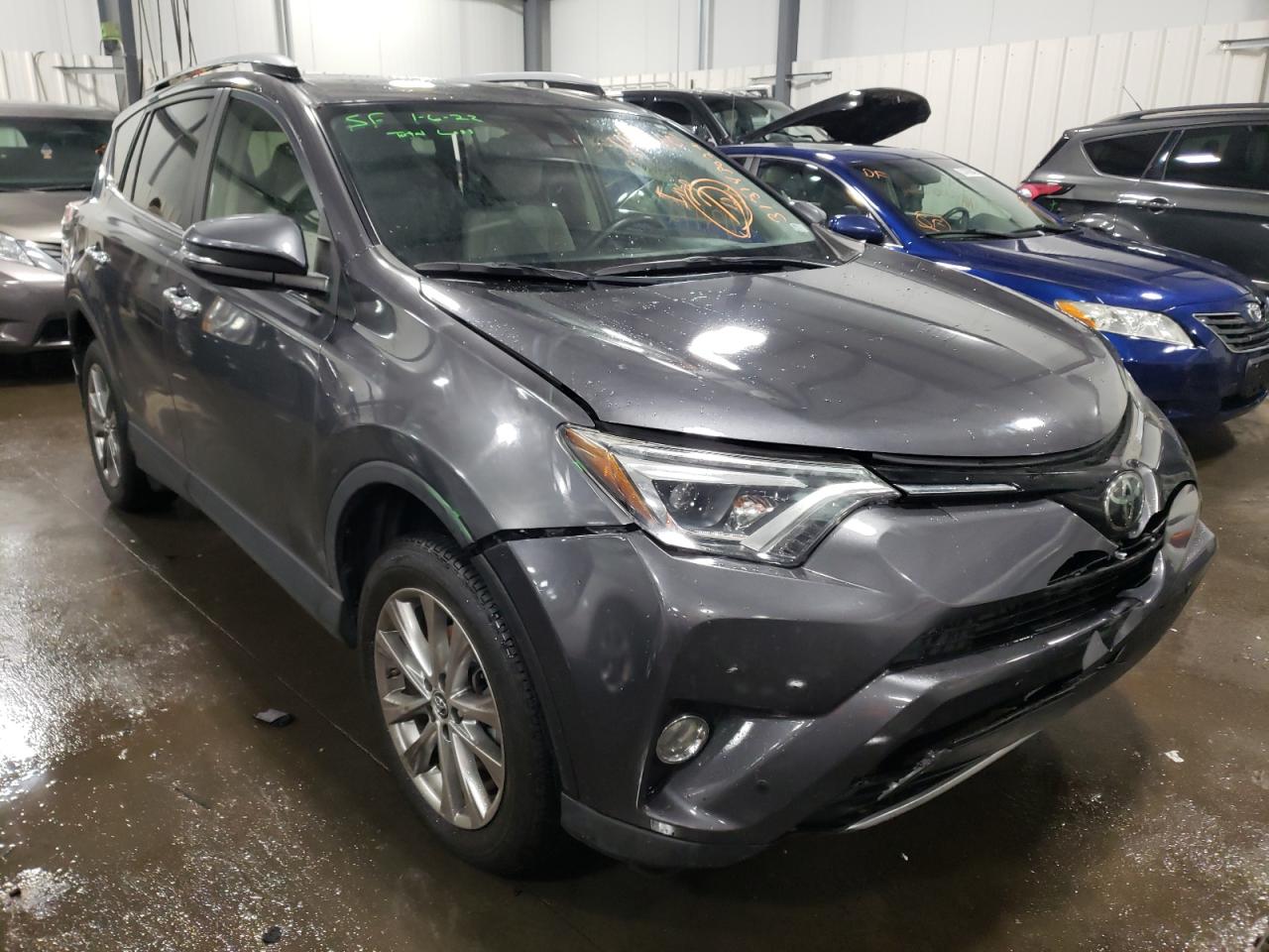 TOYOTA RAV4 LIMIT 2017 with VIN JTMYFREV5HJ705893 - Photo from auction