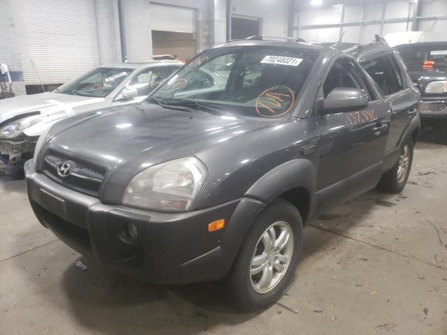 Photo 2 from auction – 2008 HYUNDAI TUCSON SE with VIN KM8JN72D58U769396