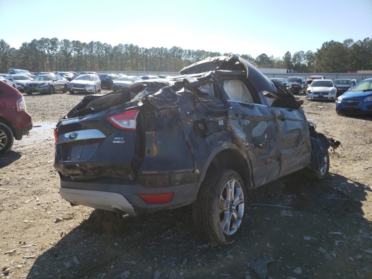 Photo 4 from auction – 2013 FORD ESCAPE SEL with VIN 1FMCU9H96DUA48573