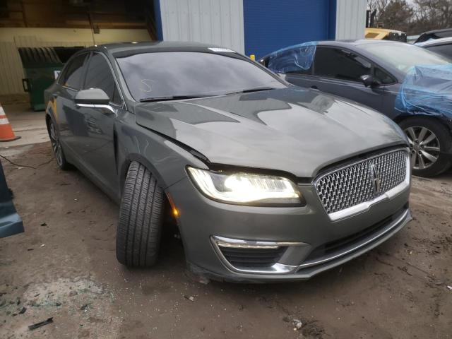 LINCOLN MKZ SELECT 2017 with VIN 3LN6L5C99HR614805 - Photo from auction