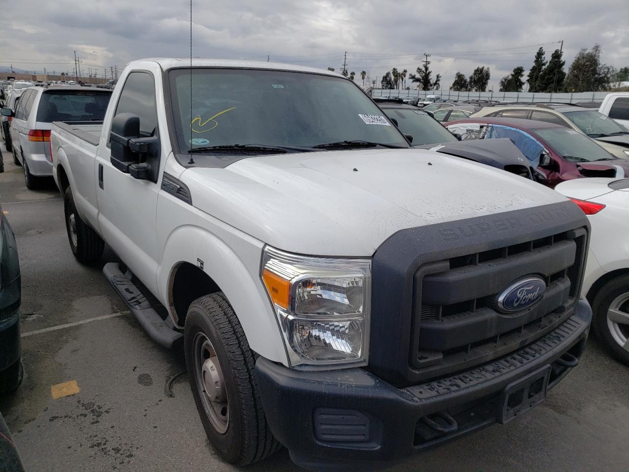 FORD F250 SUPER 2013 with VIN 1FTBF2A61DEB81916 - Photo from auction