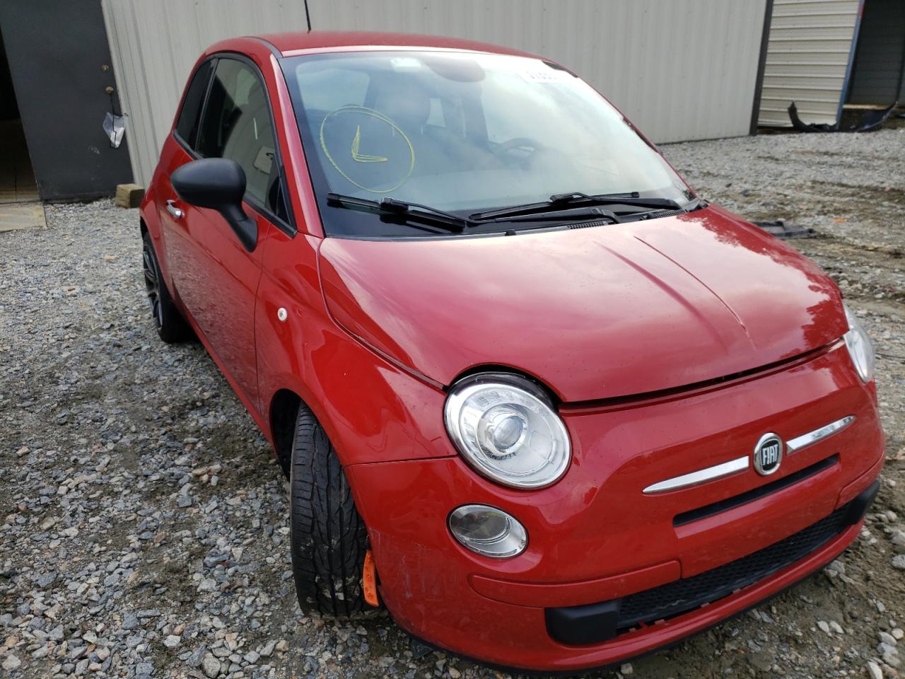 FIAT 500 POP 2015 with VIN 3C3CFFAR4FT624282 - Photo from auction