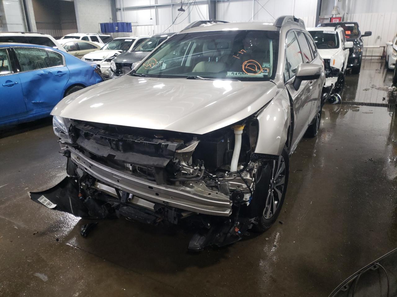 Photo 2 from auction – 2016 SUBARU OUTBACK 3. with VIN 4S4BSEJC5G3229397