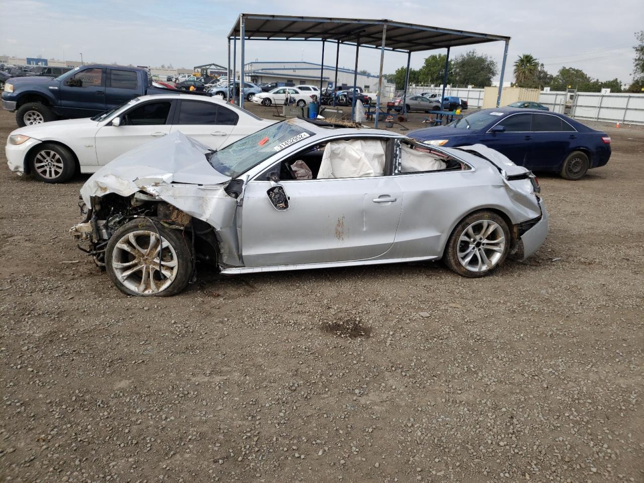 Photo 9 from auction – 2013 AUDI S5 PREMIUM with VIN WAUGGAFRXDA024065