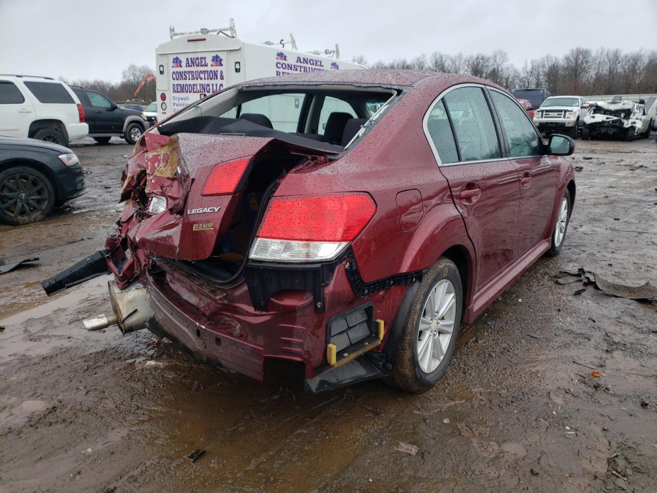 Photo 4 from auction – 2010 SUBARU LEGACY 2.5 with VIN 4S3BMBG68A3213863
