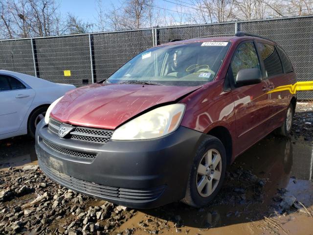 Photo 2 from auction – 2005 TOYOTA SIENNA CE with VIN 5TDZA23C25S280014