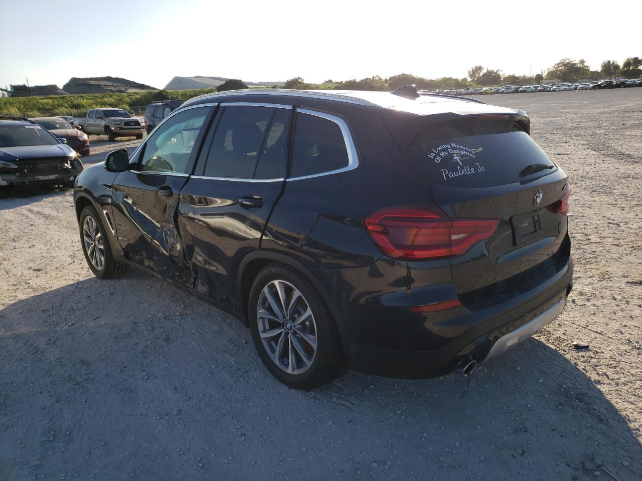 Photo 3 from auction – 2018 BMW X3 XDRIVE3 with VIN 5UXTR9C53JLD65143