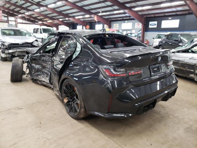 Photo 3 from auction – 2021 BMW M3 COMPETI with VIN WBS33AY05MFK74305
