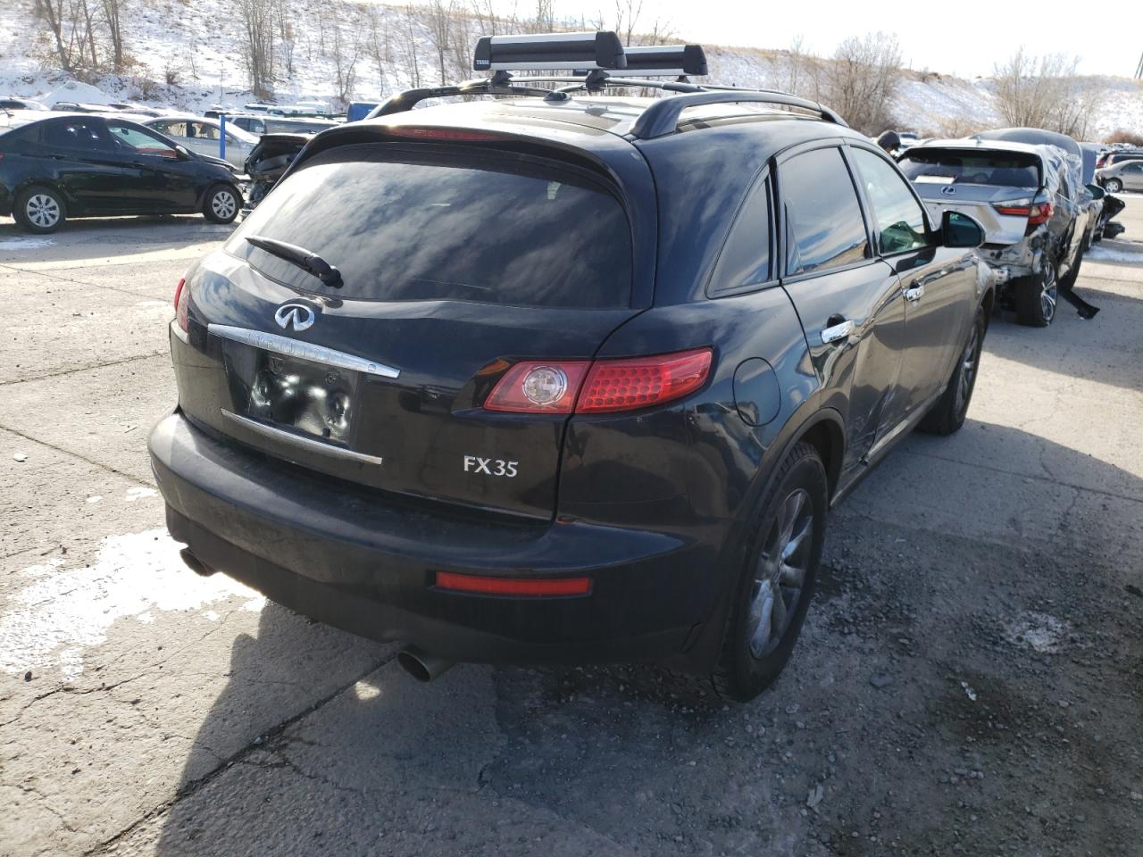 Photo 4 from auction – 2008 INFINITI FX35 with VIN JNRAS08W58X206330